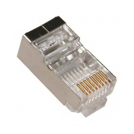 FE-A513-06P / Conector RJ45 macho para cable FTP Cat. 5e (blindado) Keynet