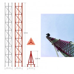 TAxx / Torre autosoportada de 6m a 24m Ferroval