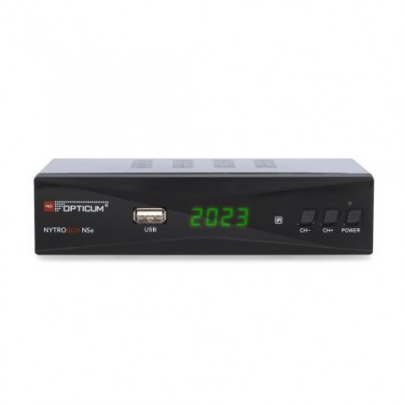 NYTROBOX-NS / Receptor TDT/Cable HD H.265 con display Opticum