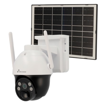 NV-CAM02S-SOLAR4G / Domo IP movil 3Mpx 4mm solar 4G Nivian