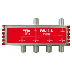 PAU-4S / PAU repartidor 4 salidas conector F (5-2400MHz) Fte