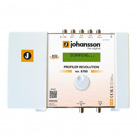 PROFILER REVOLUTION (6700) / Cabecera Procesadora 5 entradas  70dB (UHF) - 32 filtros Johansson