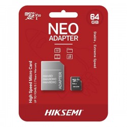 MICROSD-64 / Tarjeta de memoria MicroSD Hikvision  64Gb