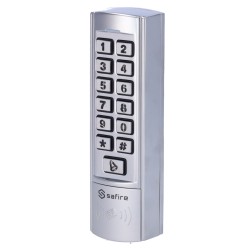 SF-AC106 / Control de acceso teclado y RFID-EM para interior/exterior compacto Safire