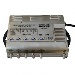 RT-407PLUS / Central amplificadora de alta potencia (FM/BIII-DAB/2xUHF/SAT) 35/40/53/40dB Rover