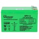 BAT1290-U / Batería recargable plomo ácido AGM 12Vdc / 9Ah Upower