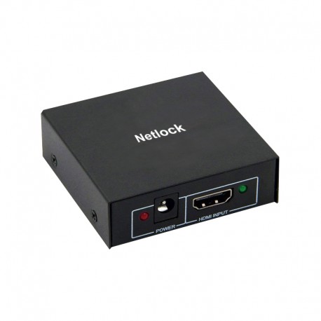 HDMI-1x2 / Distribuidor HDMI activo 4K - 3D - 1 entrada 2 salidas