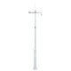 POLE-450-D / Báculo acero galvanizado IP65 para CCTV (4,5m)