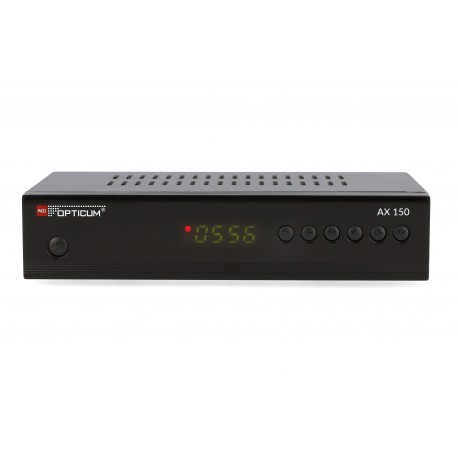 AX150V3 / Receptor satélite HD con display PVR Opticum